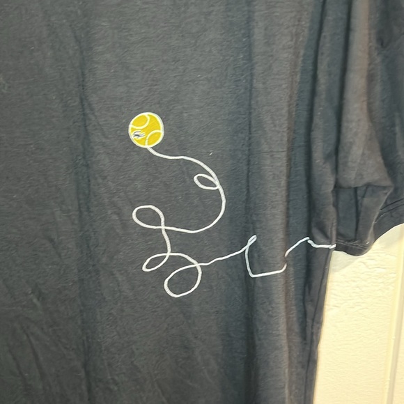 Lacost Black Tennis shirt - Picture 5 of 5